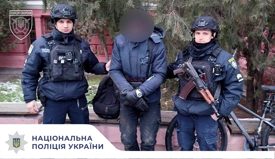 Поліція охорони Одещини затримала чоловіка на об'єкті критичної інфраструктури